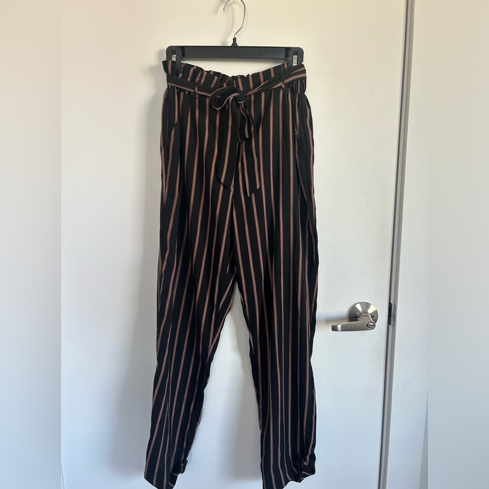 Altar’d State Black Striped Pants